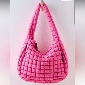 FP Movement by Free People Pink Quilted Shoulder Bag